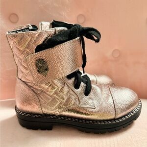 Kurt Geiger Kids' Metallic Pink Boots